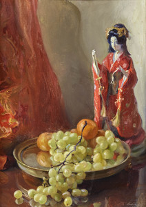 De Laszlo still life of doll